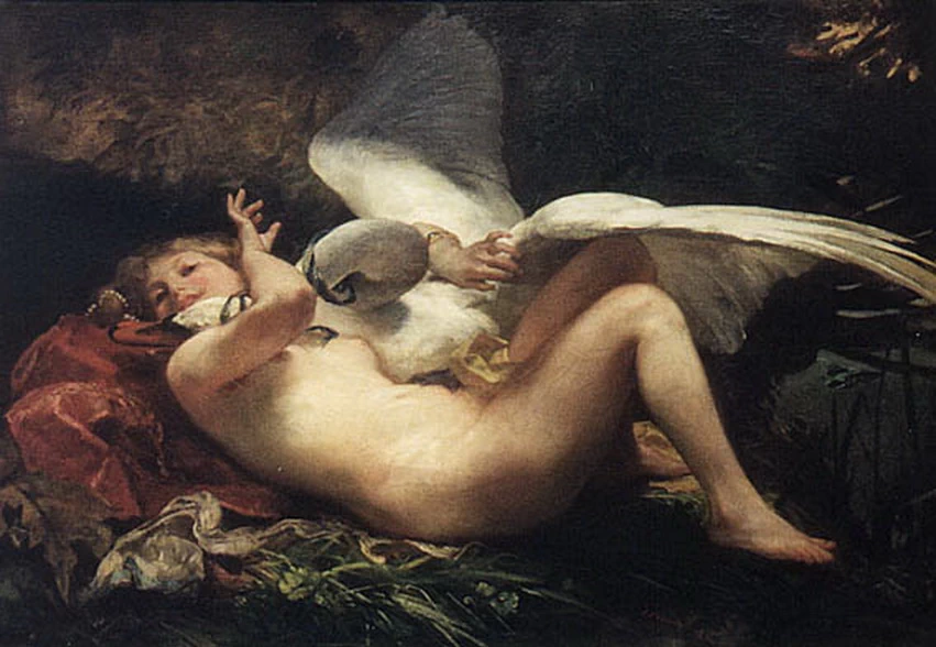 Leda e il cigno - Museo di Belle Arti, Rouen